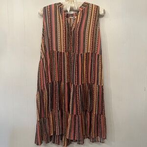 Easel sleeveless dress size L